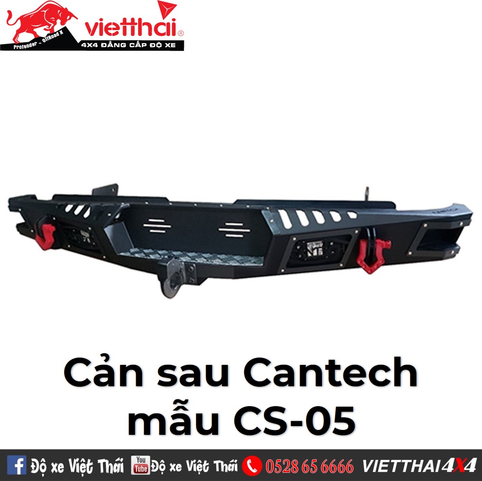 Cản sau Cantech mẫu CS-05